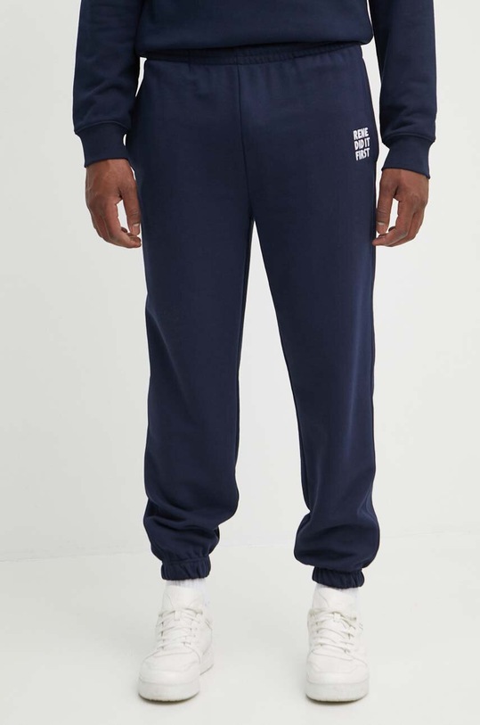 Tepláky Lacoste pletenina tmavomodrá XH0145