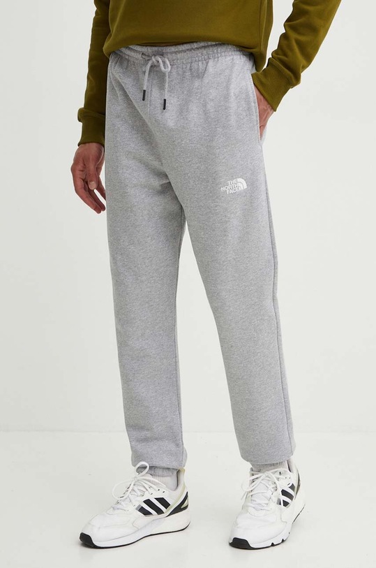 Tepláky The North Face M Essential Jogger melanž sivá NF0A7ZJBDYX1