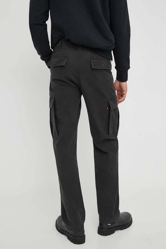 Levi's pantaloni drept negru A7364