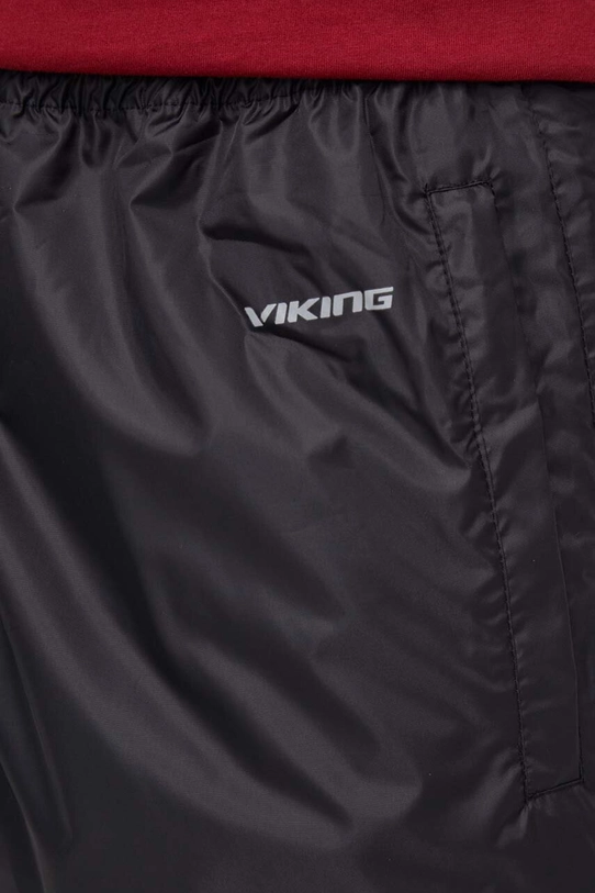 Nepromokavé kalhoty Viking Rainier Full Zip černá 900.25.9091