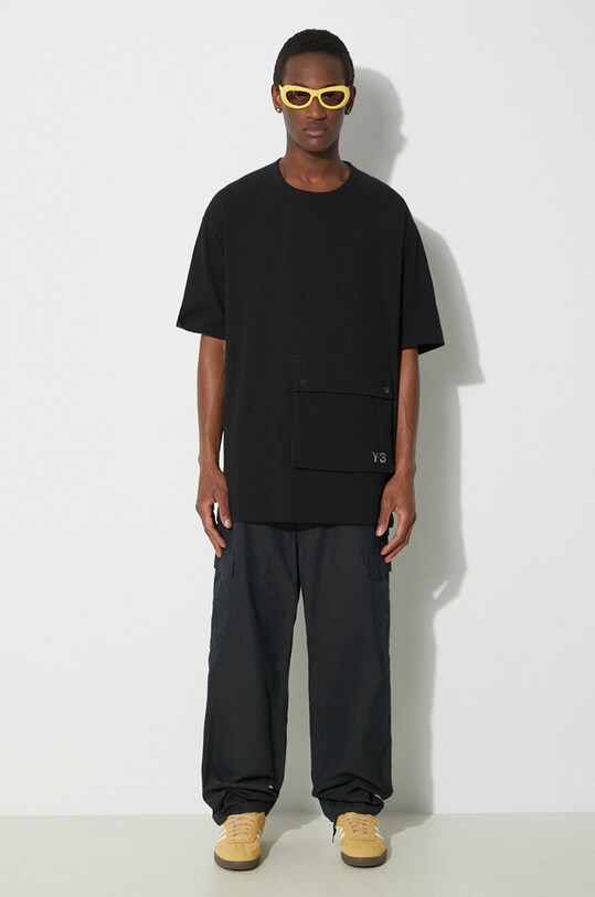 Human Made trousers Cargo Pants HM27PT001 black SS24