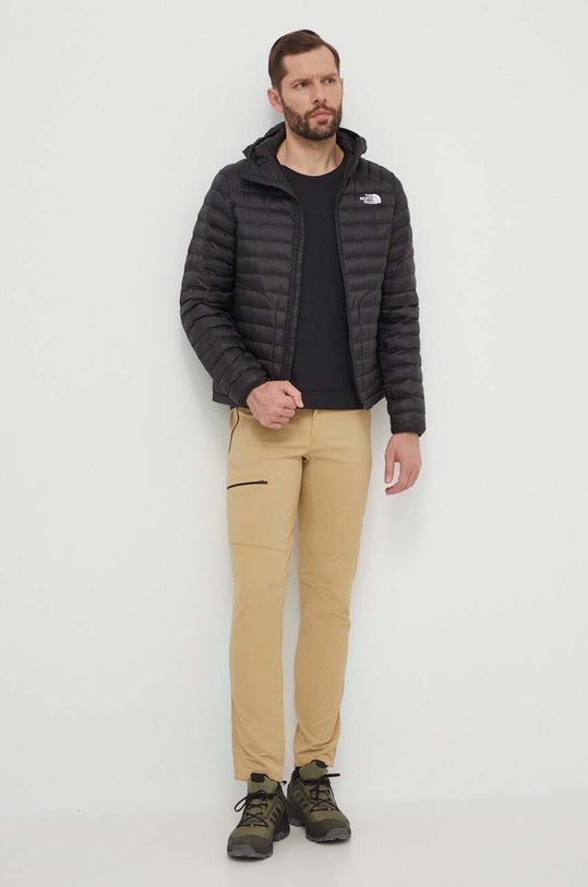 The North Face spodnie outdoorowe Lightning NF0A495NLK51 beżowy SS24