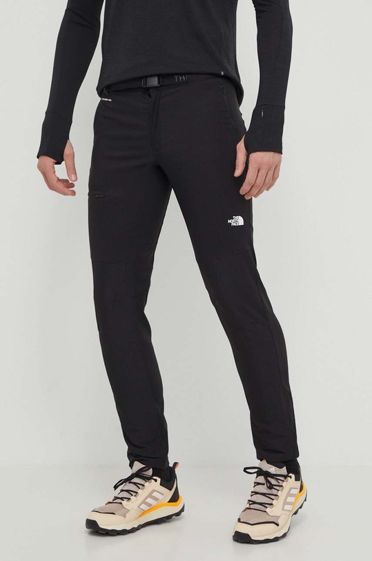 The North Face spodnie outdoorowe Lightning tkanina czarny NF0A495NJK31