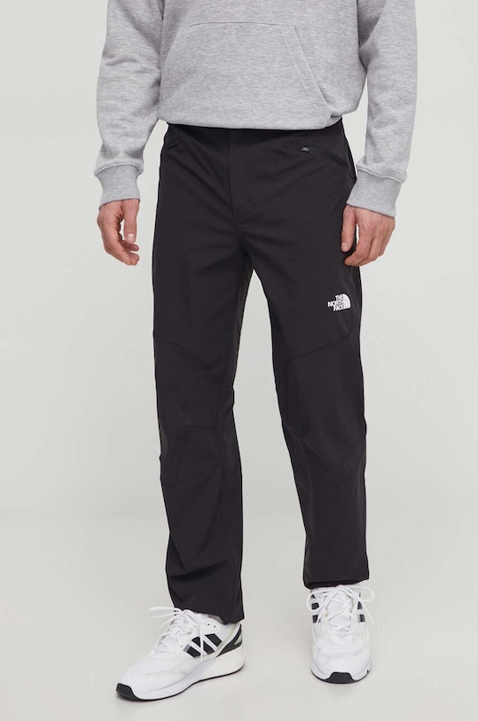 The North Face spodnie outdoorowe Alpine Ridge tkanina czarny NF0A87H8JK31