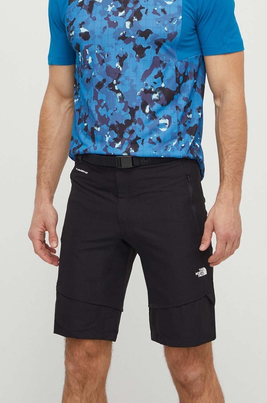 Turistické nohavice The North Face Lightning Convertible NF0A556PJK31 čierna SS24