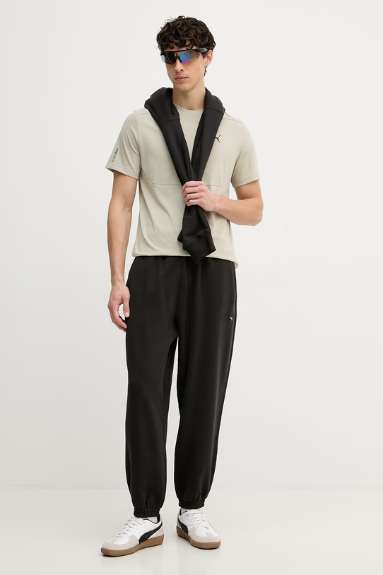 Puma MMQ Sweatpants spodnie dresowe bawełniane męskie 624007 czarny SS24