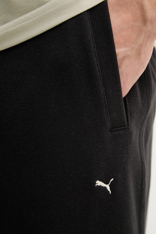 Puma MMQ Sweatpants spodnie dresowe bawełniane męskie czarny 624007