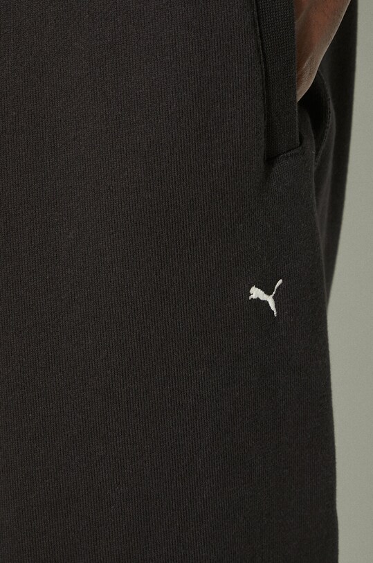 Pamučni donji dio trenirke Puma MMQ Sweatpants crna 624007