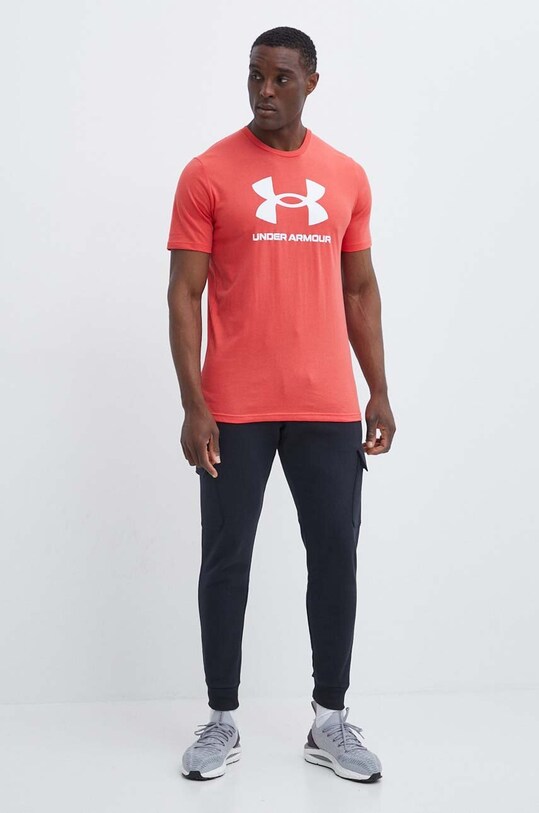 Under Armour spodnie dresowe 1382134 czarny SS24