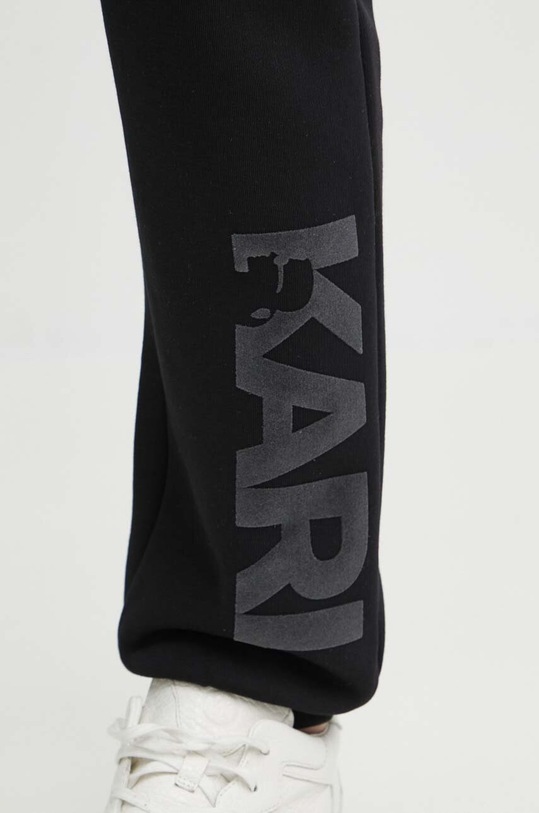 Karl Lagerfeld pantaloni de trening negru 241M2101