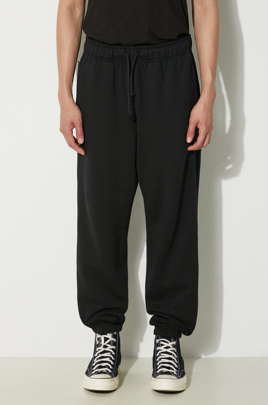 New Balance cotton joggers jersey black MP41508BK