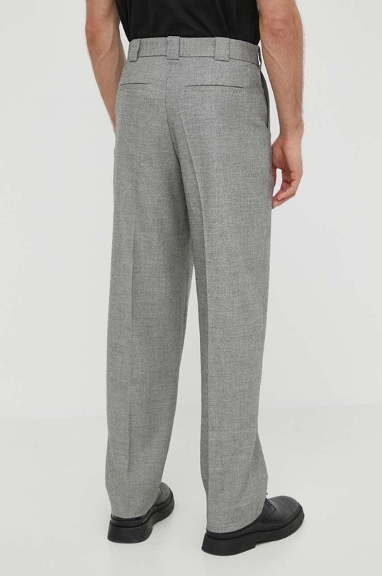 Odzież Won Hundred spodnie z domieszką wełny 2850.14228 szary