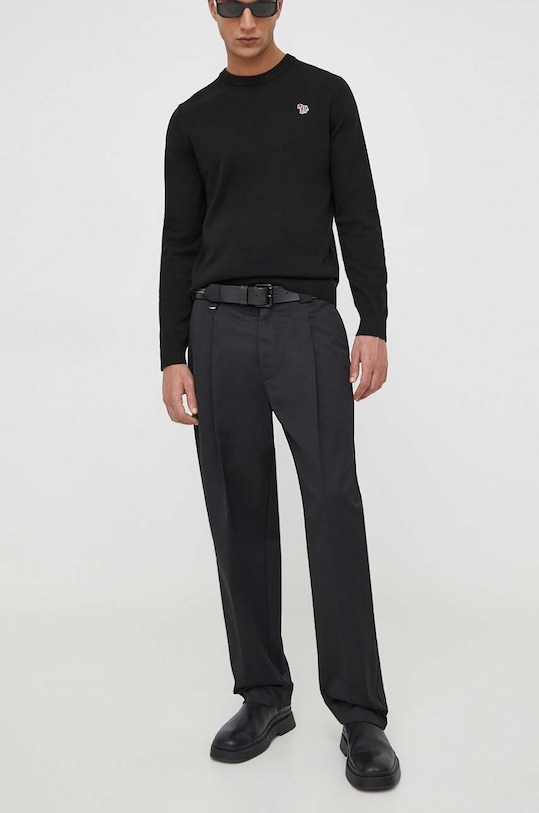 Won Hundred pantaloni drept negru 2855.14200