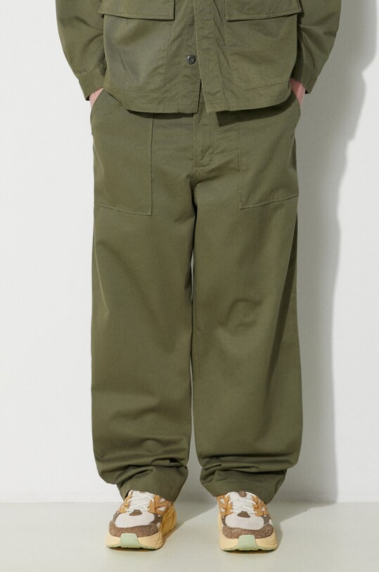 Universal Works cotton trousers Fatigue Pant