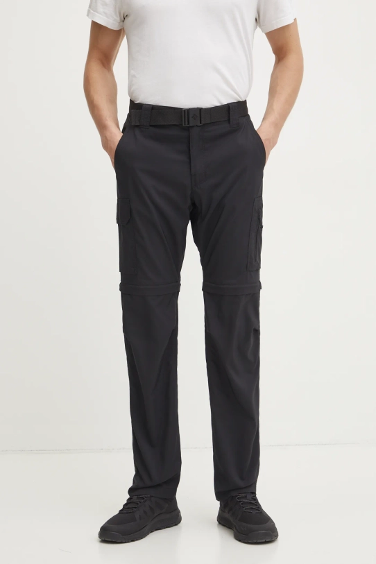 Columbia trousers Silver Ridge Utility plain black 2012962