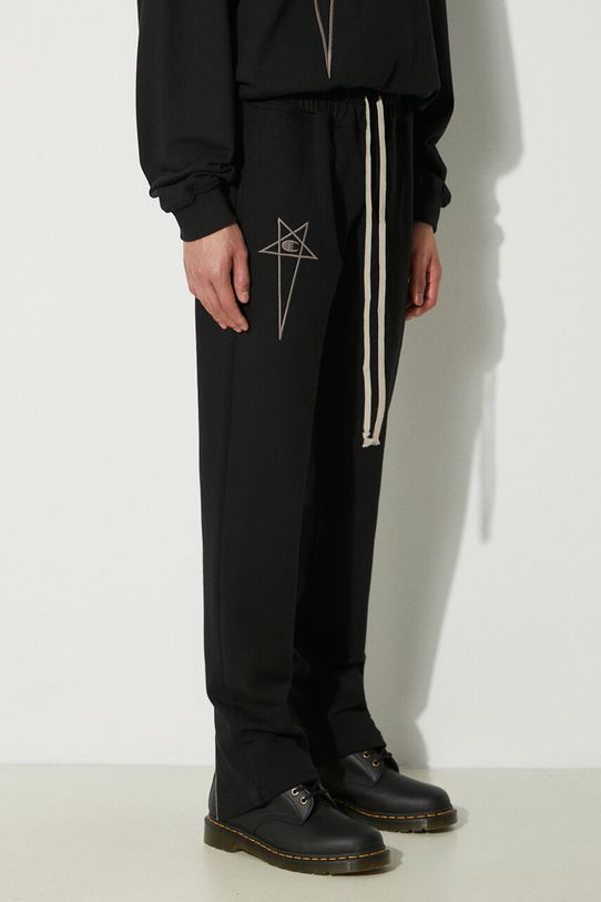 Rick Owens cotton joggers x Champion Joggers black CM01D0471