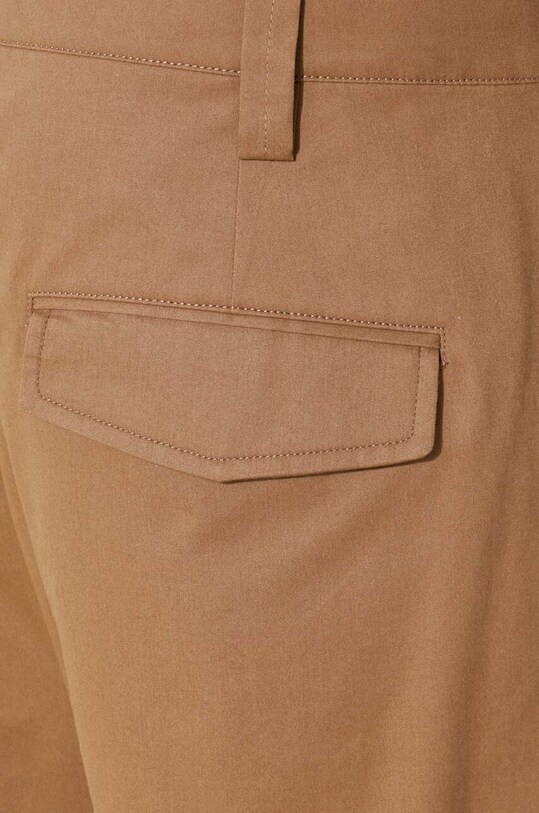 A.P.C. spodnie bawełniane COGXS.H08428.CAB brązowy