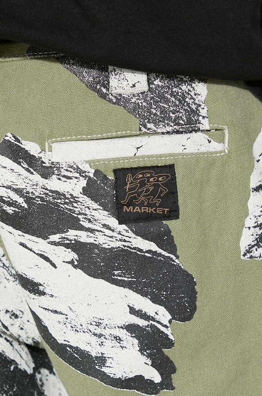 Market cotton trousers Talus Work Pants 388001157 green