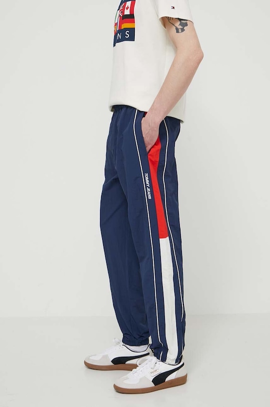 Tommy Jeans pantaloni de trening Archive Games bleumarin DM0DM19539