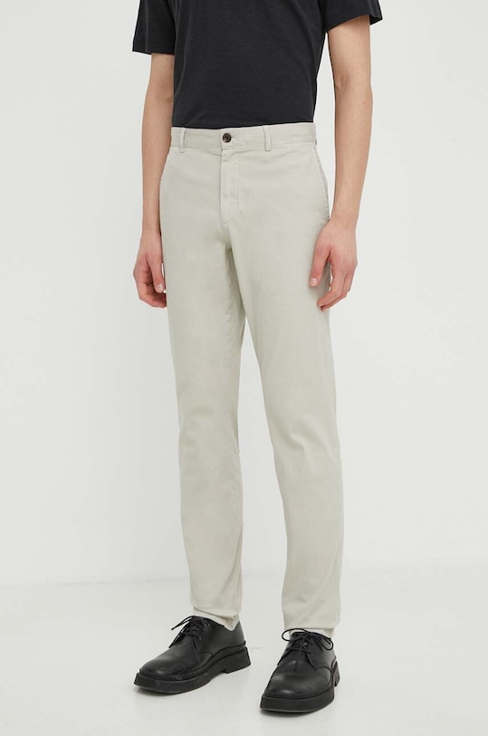 Брюки Theory с эластаном бежевый O0374219