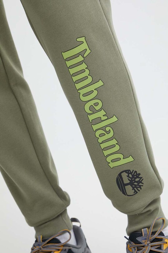 Παντελόνι φόρμας Timberland πράσινο TB0A5YFB5901