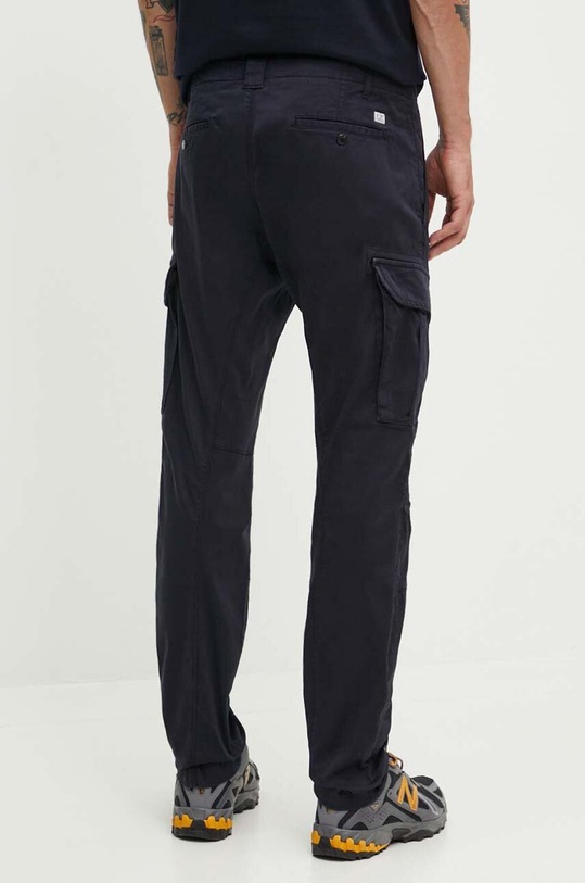 Odzież C.P. Company spodnie Stretch Sateen Ergonomic Lens 16CMPA056A005694G granatowy