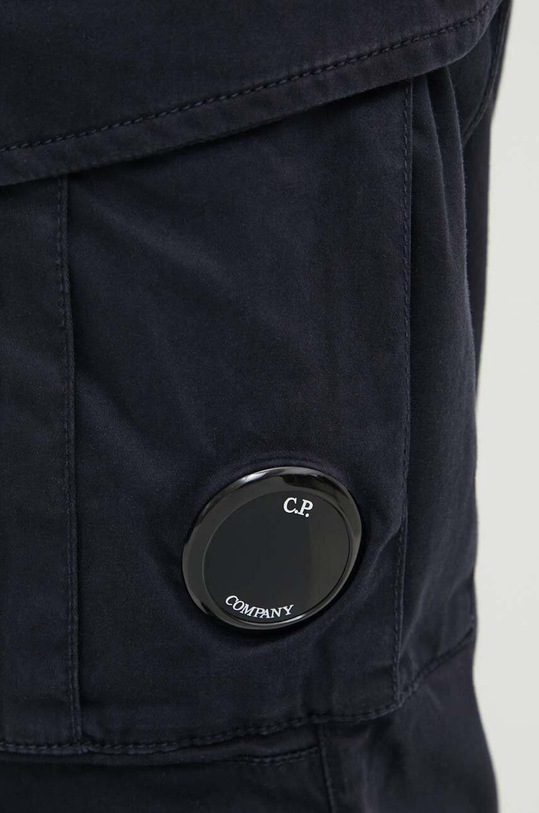 C.P. Company spodnie Stretch Sateen Ergonomic Lens granatowy 16CMPA056A005694G