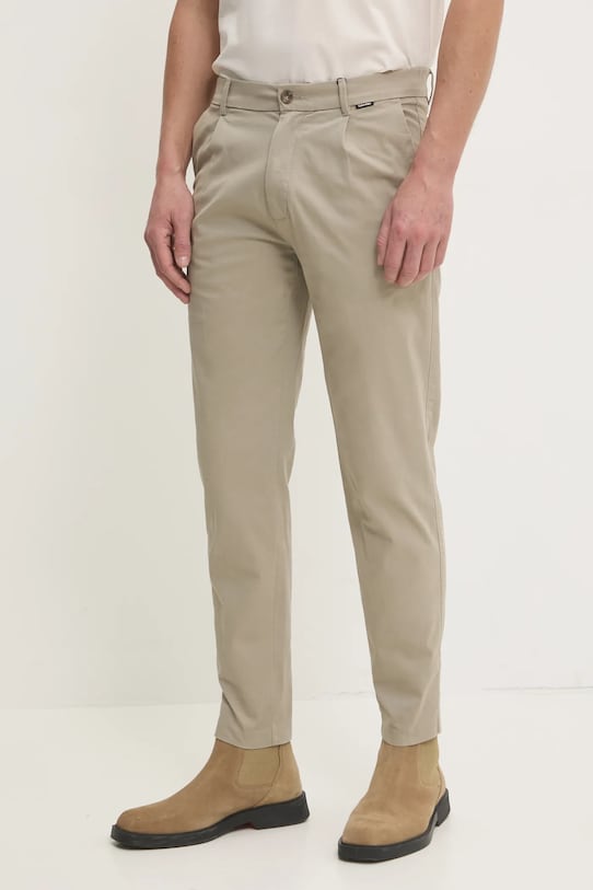 Брюки Calvin Klein прямой бежевый K10K113662