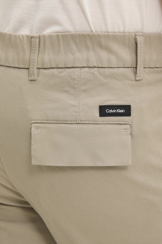Hlače Calvin Klein bež K10K113662