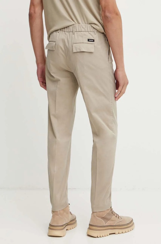 Odzież Calvin Klein spodnie K10K113662 beżowy