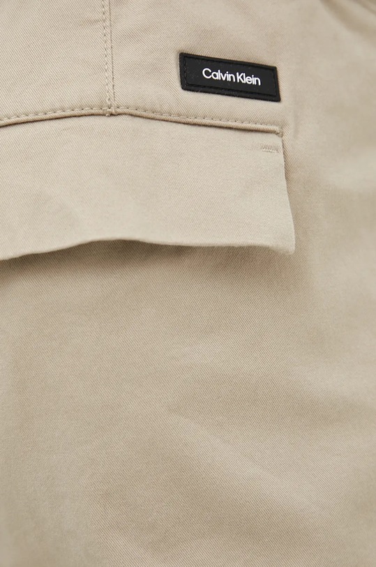 Calvin Klein spodnie beżowy K10K113662