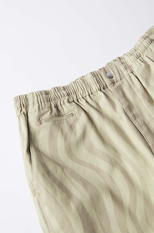 by Parra trousers Flowing Stripes Pant 51151. beige