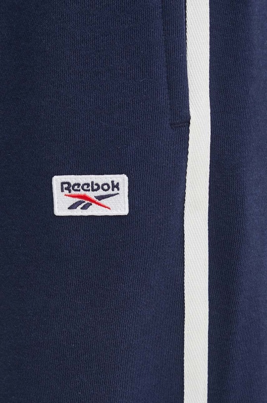 Reebok pantaloni de trening Court Sport bleumarin 100075479