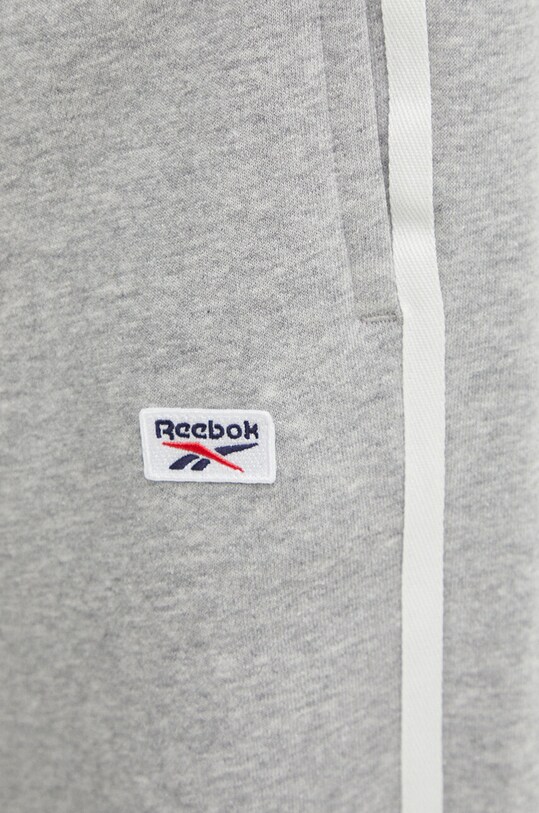 Reebok pantaloni de trening Court Sport gri 100076382