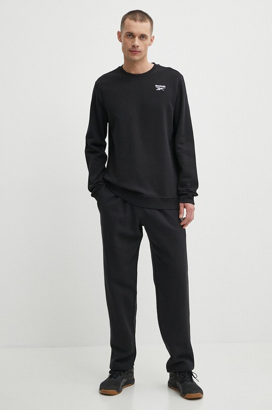 Παντελόνι φόρμας Reebok Identity 100202820 μαύρο SS24