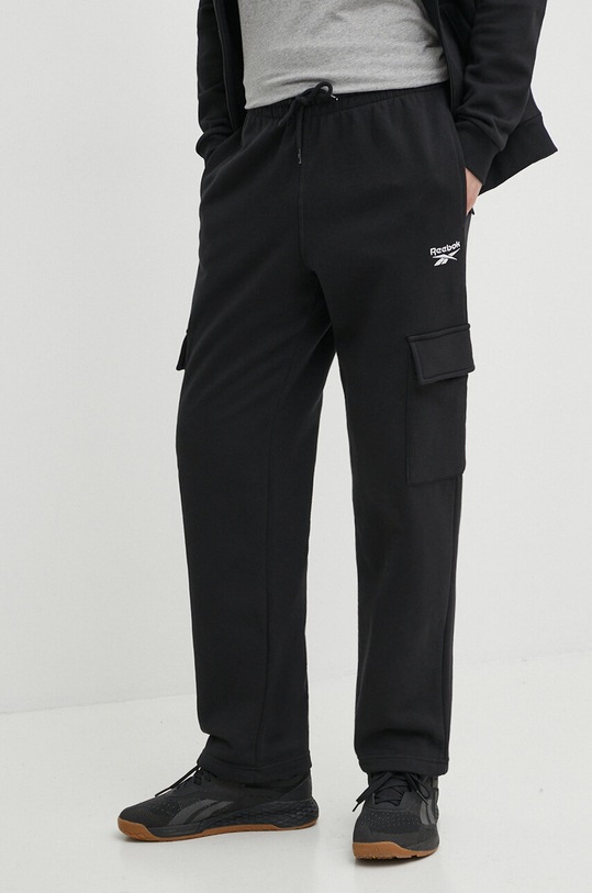 Спортивні штани Reebok Identity трикотаж чорний 100202881