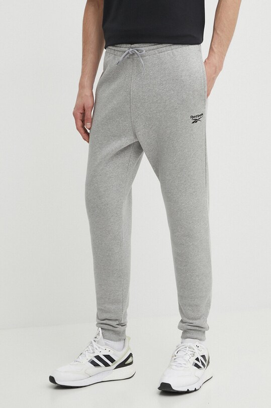 Reebok pantaloni de trening Identity uni gri 100202848
