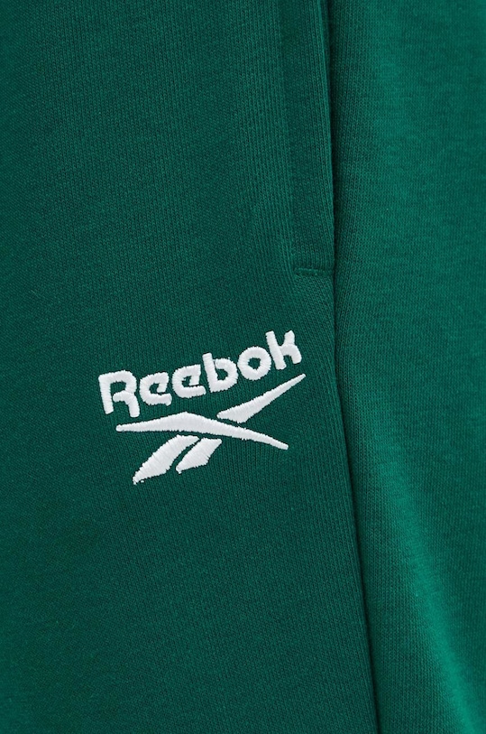 Reebok spodnie dresowe Identity zielony 100076444