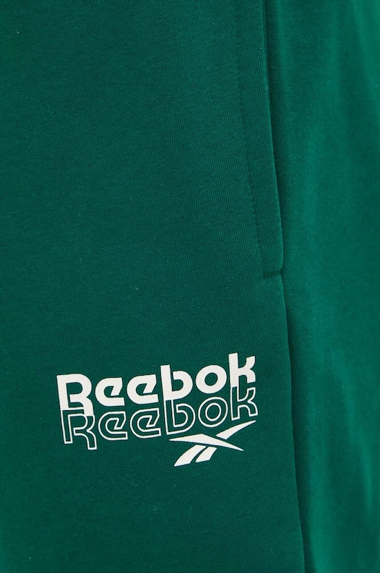 Спортен панталон Reebok Brand Proud зелен 100076462