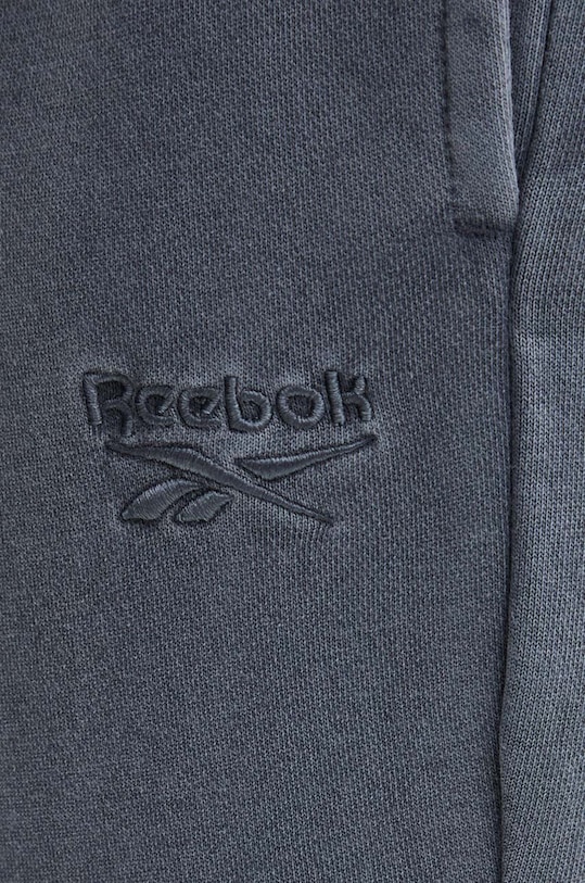 Reebok spodnie dresowe szary 100200154