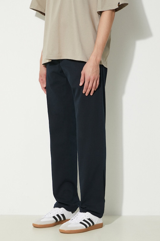 Nohavice Norse Projects Aros Regular Organic tmavomodrá N25.0368.7004
