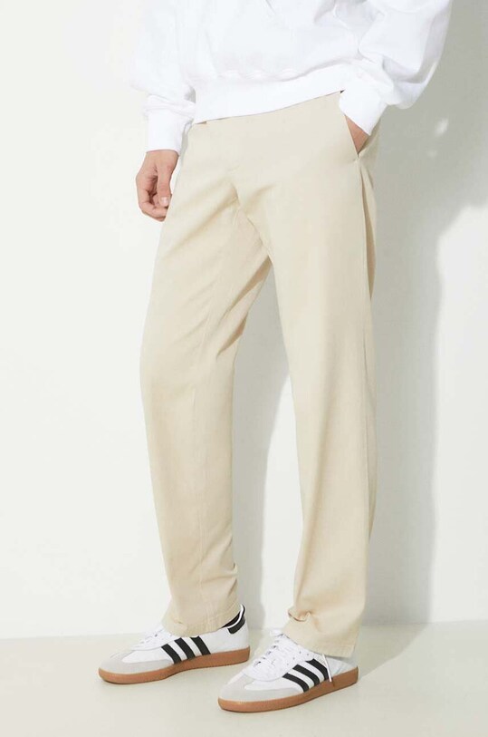 Norse Projects pantaloni Aros Regular Organic bej N25.0368.2064