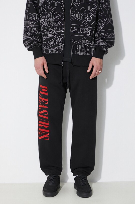 PLEASURES spodnie dresowe Onyx Sweatpants