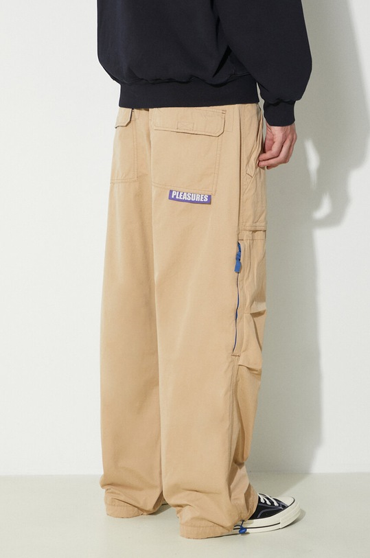 Одяг Штани PLEASURES Public Utility Pants P24SP038.BEIGE бежевий