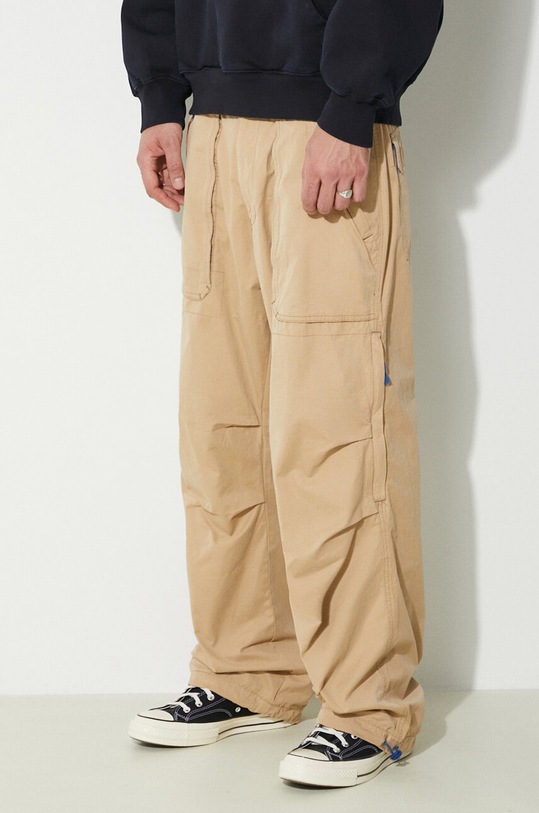 Штани PLEASURES Public Utility Pants бежевий P24SP038.BEIGE