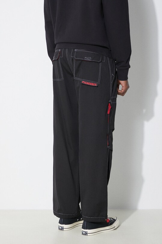 Clothing PLEASURES trousers Public Utility P24SP038.BLACK black