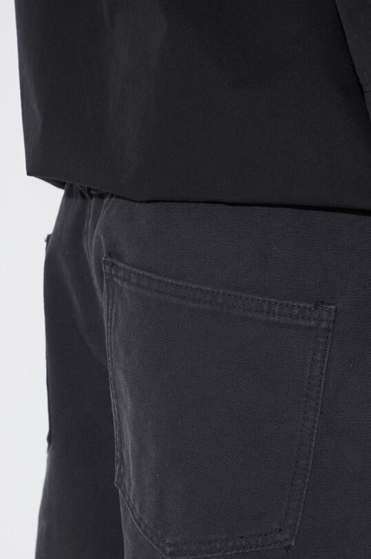 Брюки PLEASURES Impact Double Knee Pants P24SP041.BLACK чёрный