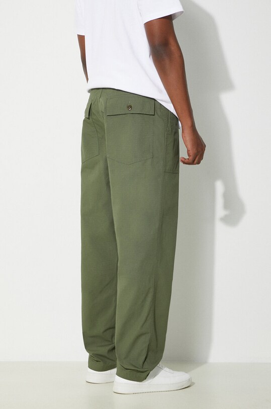 Одяг Бавовняні штани Engineered Garments Fatigue Pant OR299.CT010 зелений