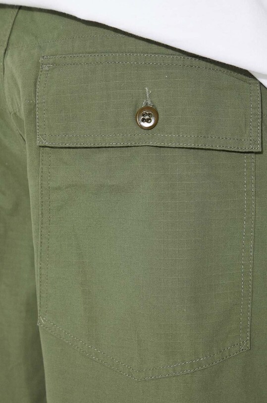 Бавовняні штани Engineered Garments Fatigue Pant OR299.CT010 зелений
