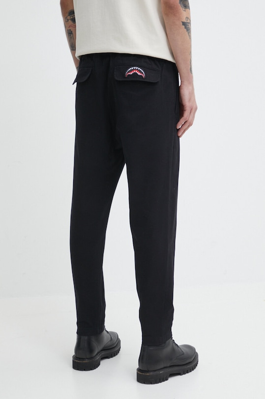 Îmbrăcăminte Sprayground pantaloni de bumbac SP330 negru